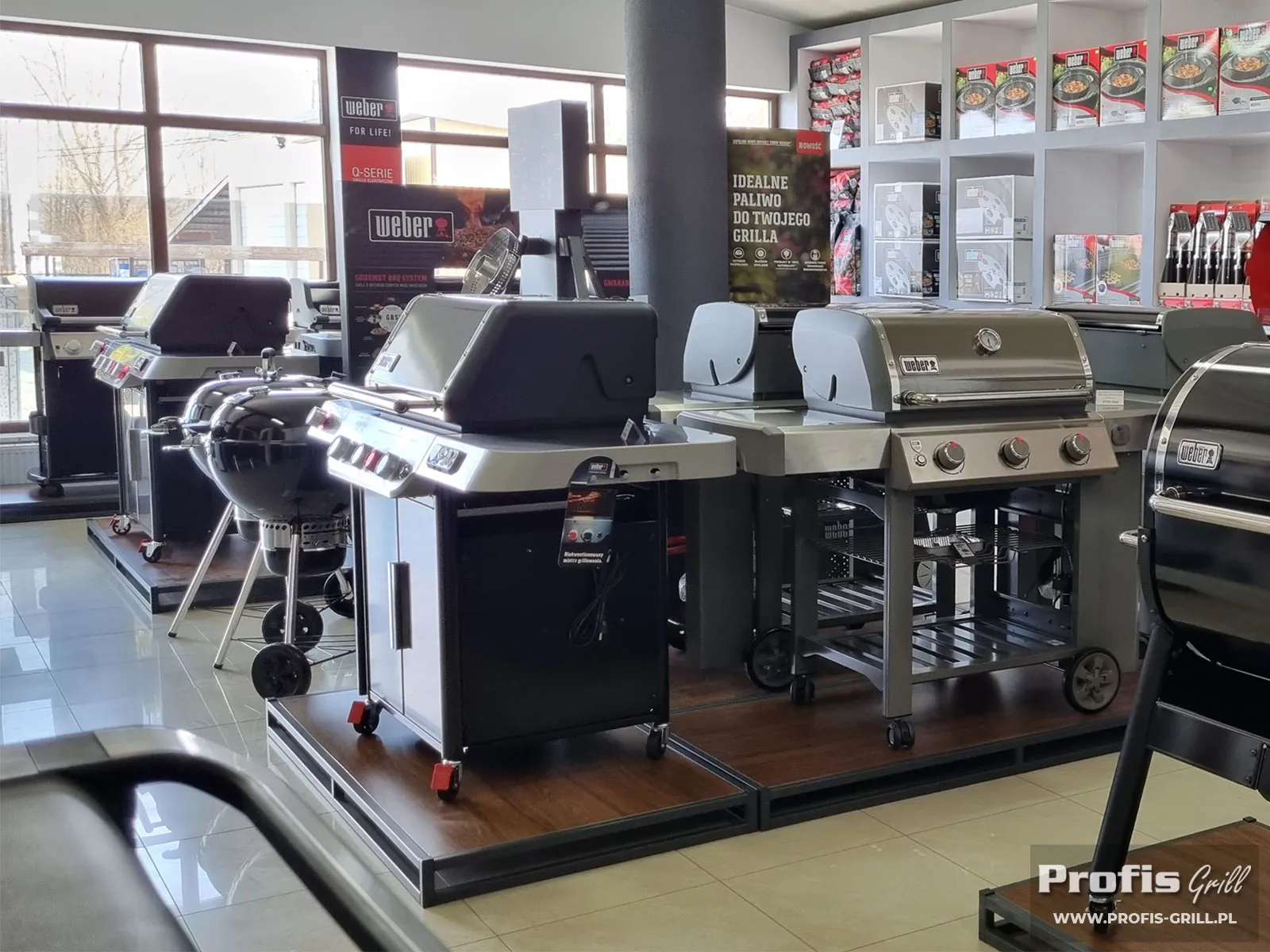 Salon sprzedaży Profis Grill - Certyfikowany Partner Weber